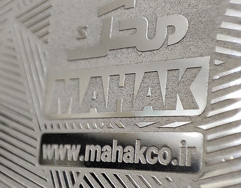 مقدار گود رفتگی اسید شور پلاک فلزی