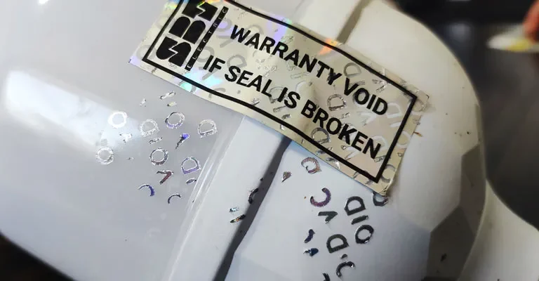 تخریب void void برچسب وید